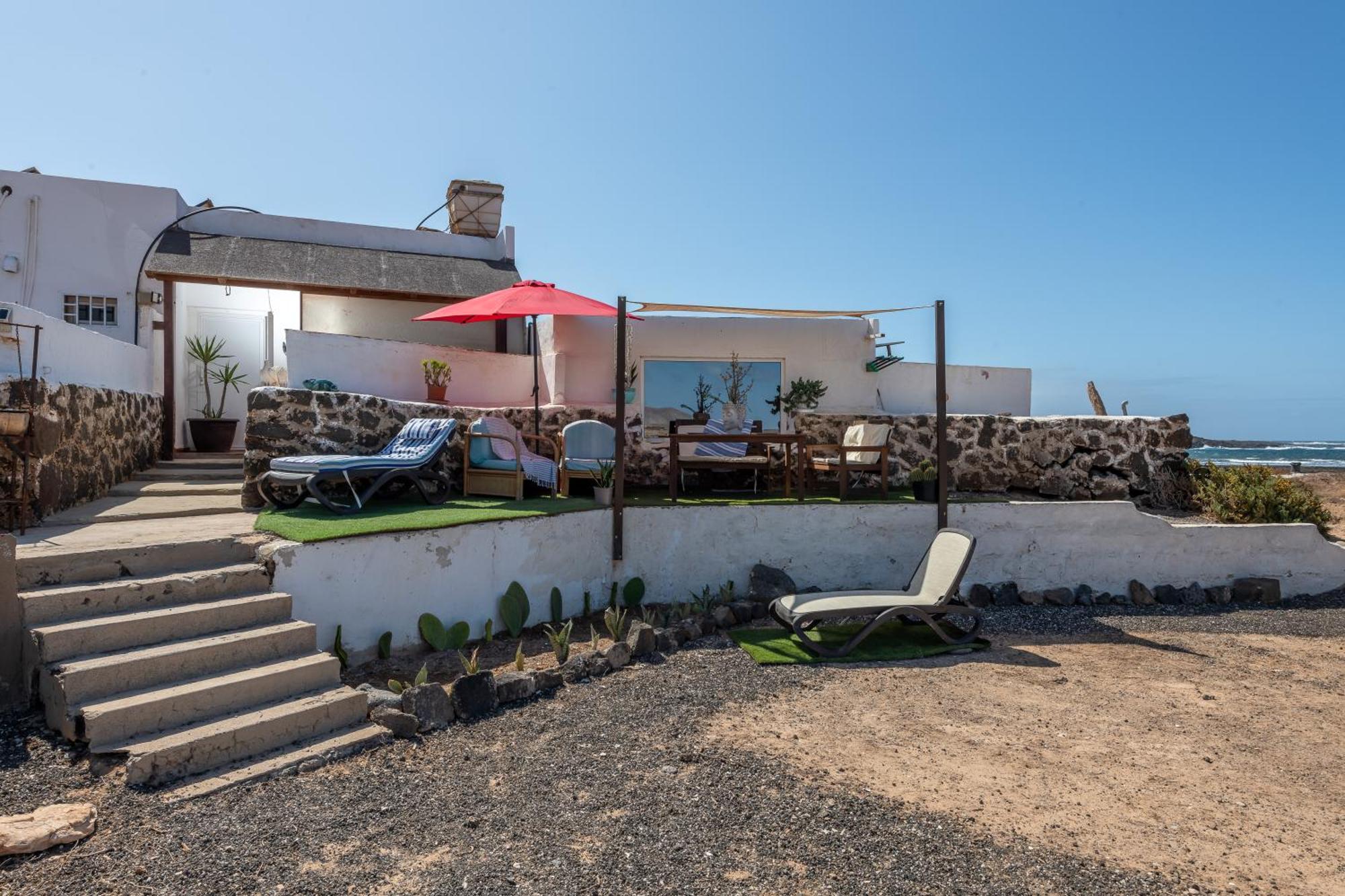 Ferienwohnung Casa Cueva La Oliva Exterior foto